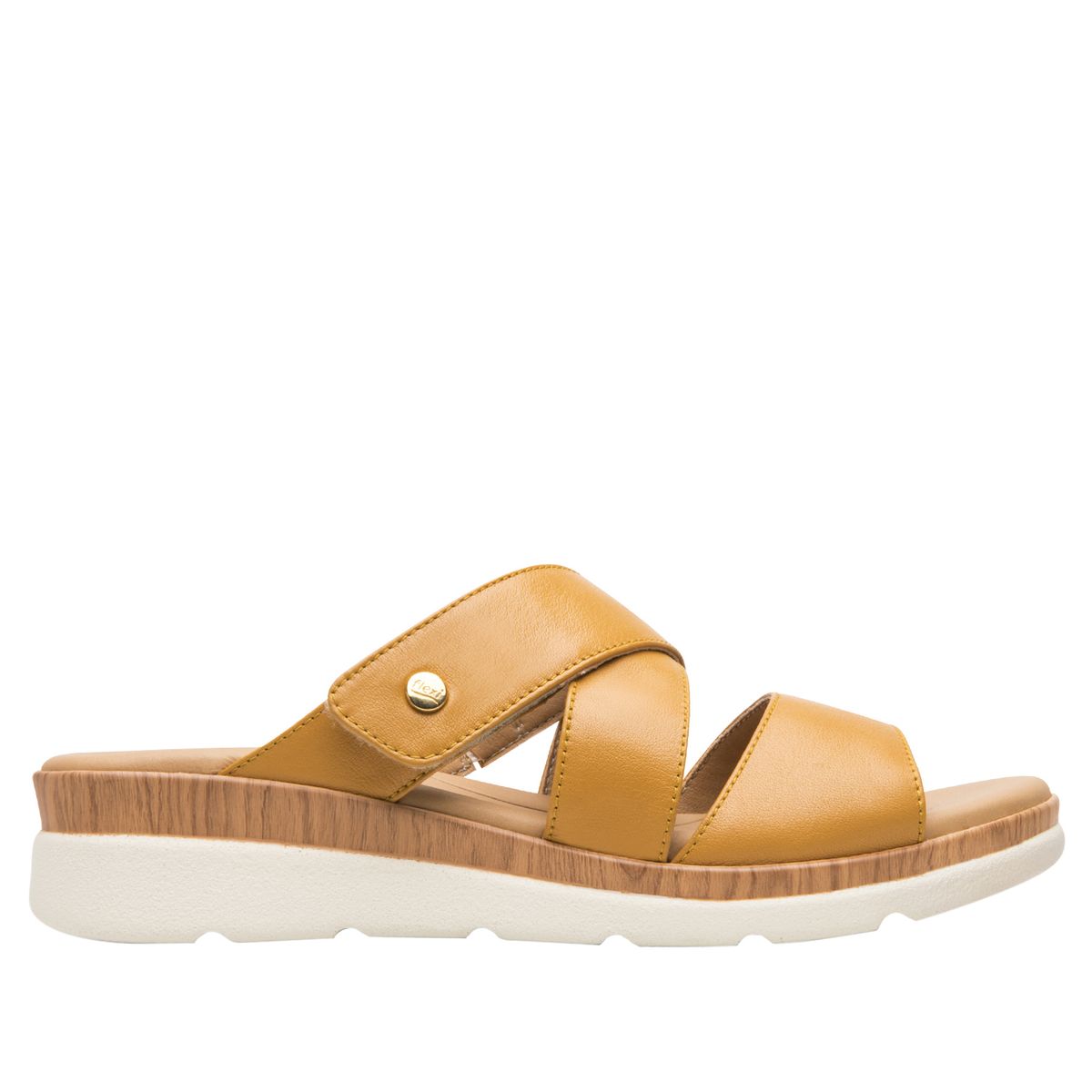 FLEXI - Sandalia Mujer Dariana 124209 Amarilla Mostaza Flexi