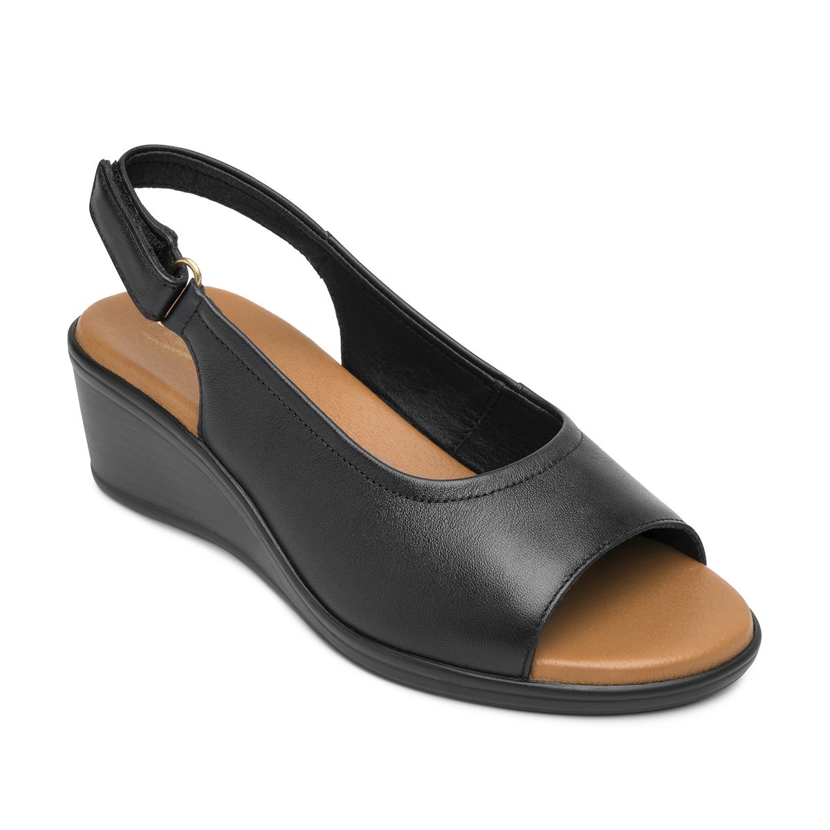 FLEXI - Sandalia Mujer Zura 123717 Negra Flexi