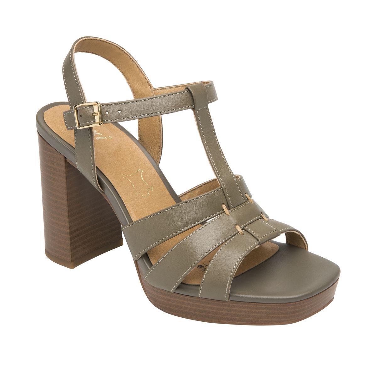 FLEXI - Sandalia Mujer Katnis 134401 Taupe Flexi