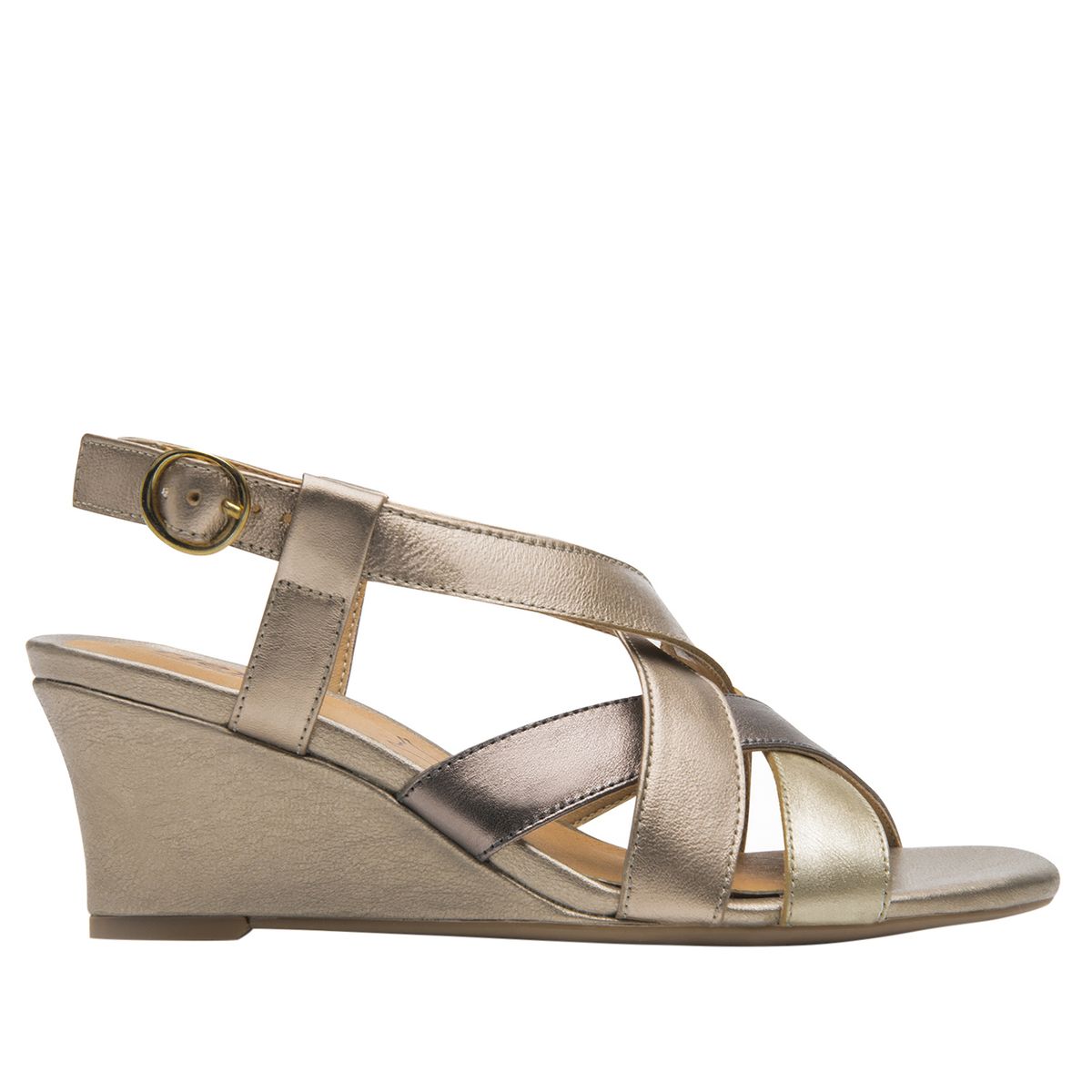 FLEXI - Sandalia Mujer Gilma 128309 Dorada Flexi