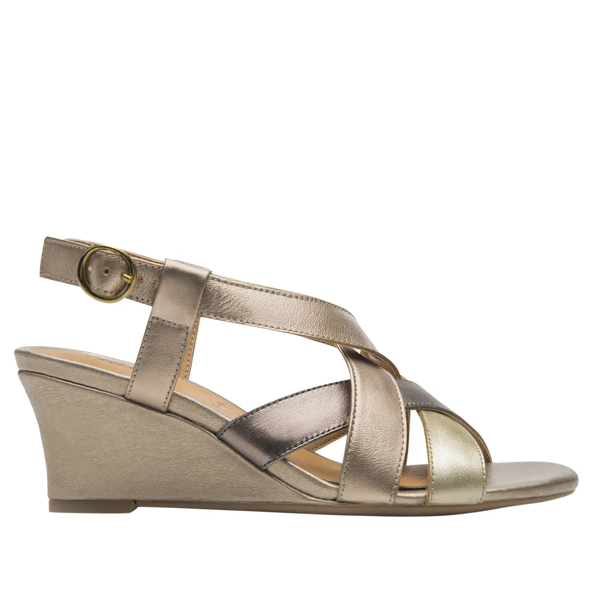 FLEXI - Sandalia Mujer Gilma 128309 Dorada Flexi