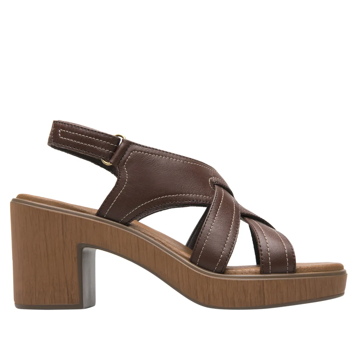 FLEXI - Sandalia Mujer Kaia 133504 Café Flexi