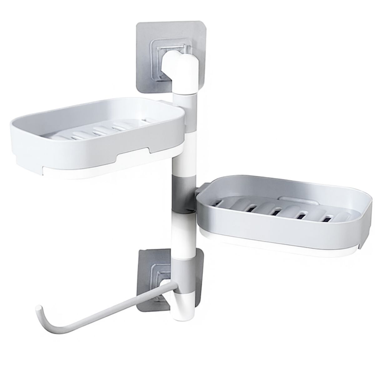 GENERICO - Organizador De Pared Para Ducha Baño Giratorio Multiuso