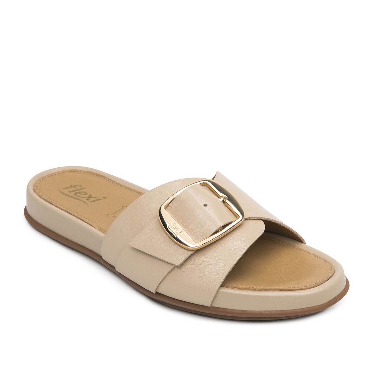 FLEXI - Sandalia Mujer Caterina 133601 Blanco Crema Flexi