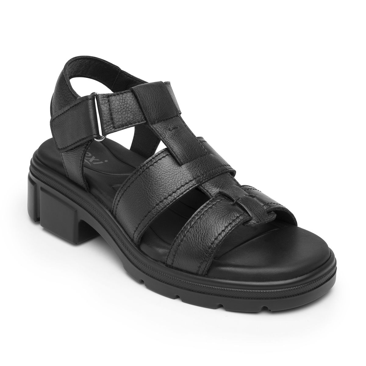 FLEXI - Sandalia Mujer Sidney 133806 Negra Flexi