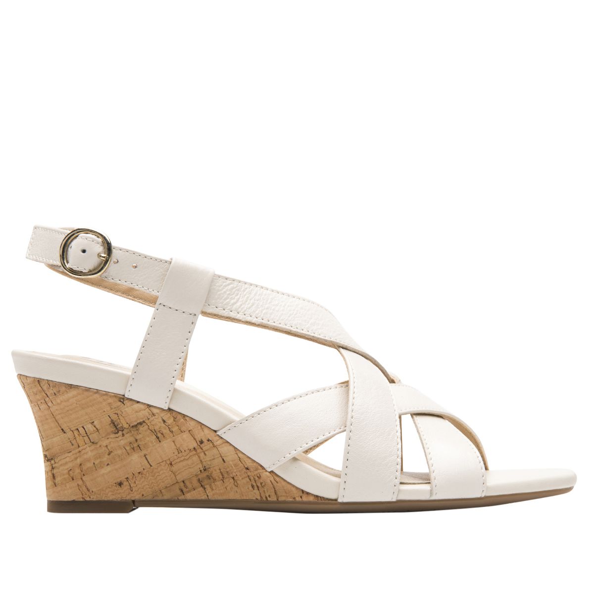 FLEXI - Sandalia Mujer Gilma 128309 Blanco Algodón Flexi