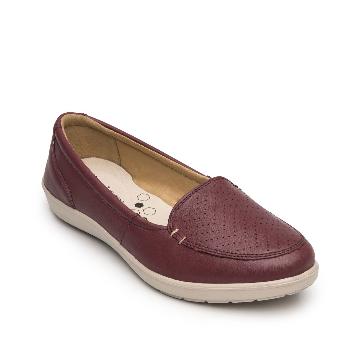 FLEXI - Mocasín Mujer Amelie 101912 Rojo Flexi