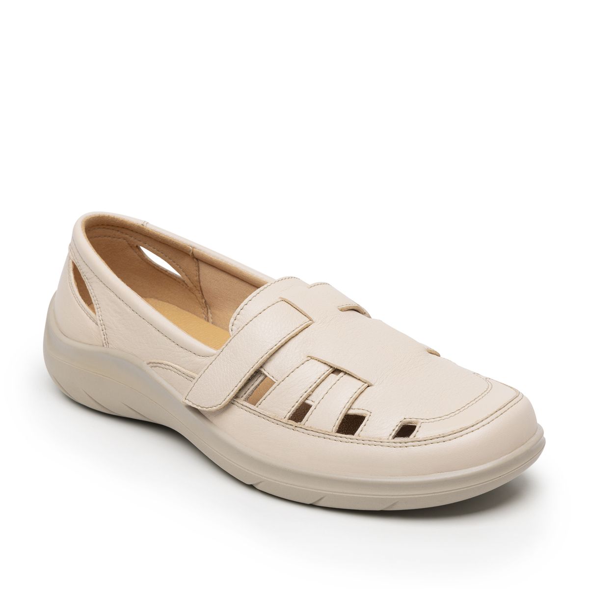 FLEXI - Zapato Mujer Acai 128702 Blanco Avena Flexi