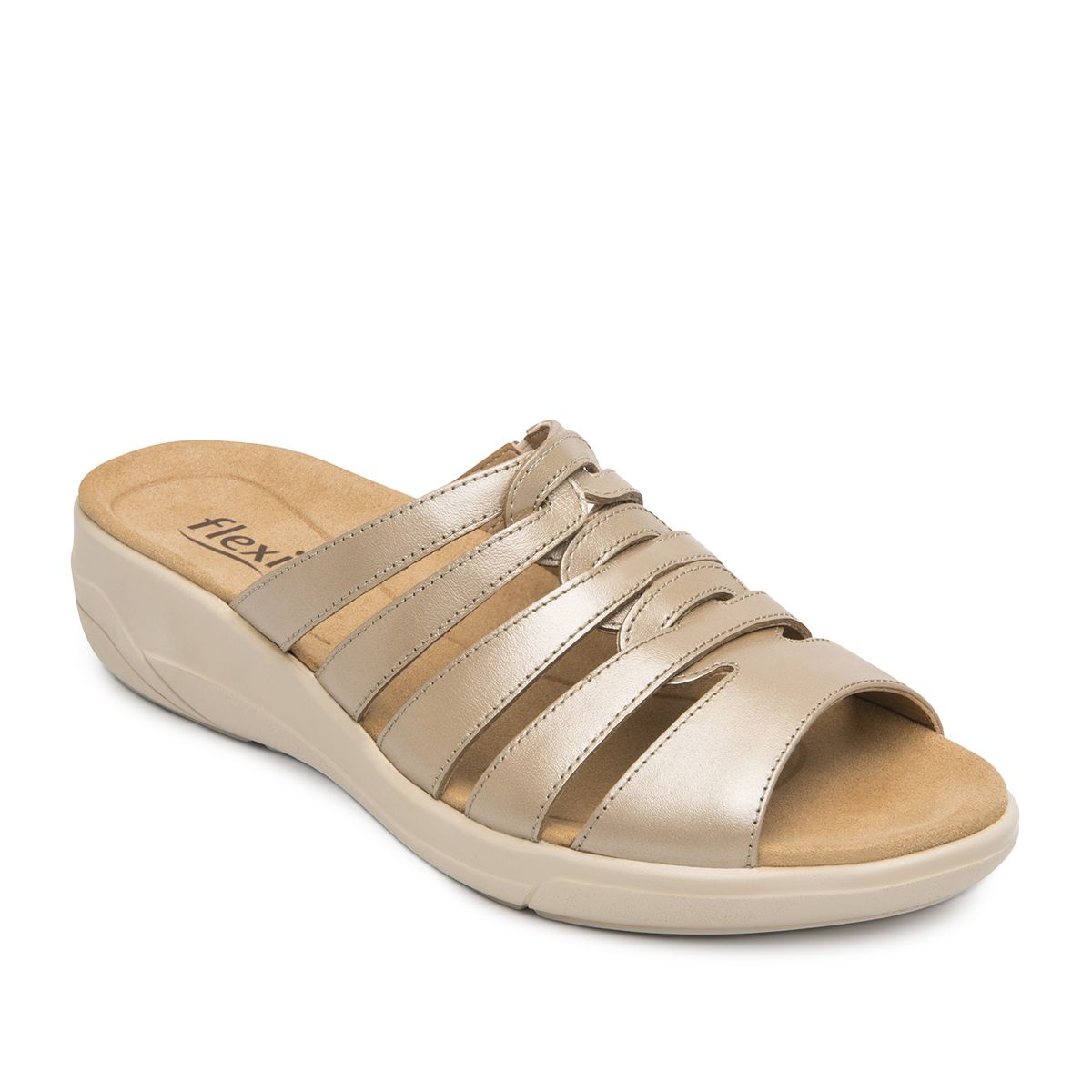 FLEXI - Sandalia Mujer Siwa 133701 Taupe Flexi
