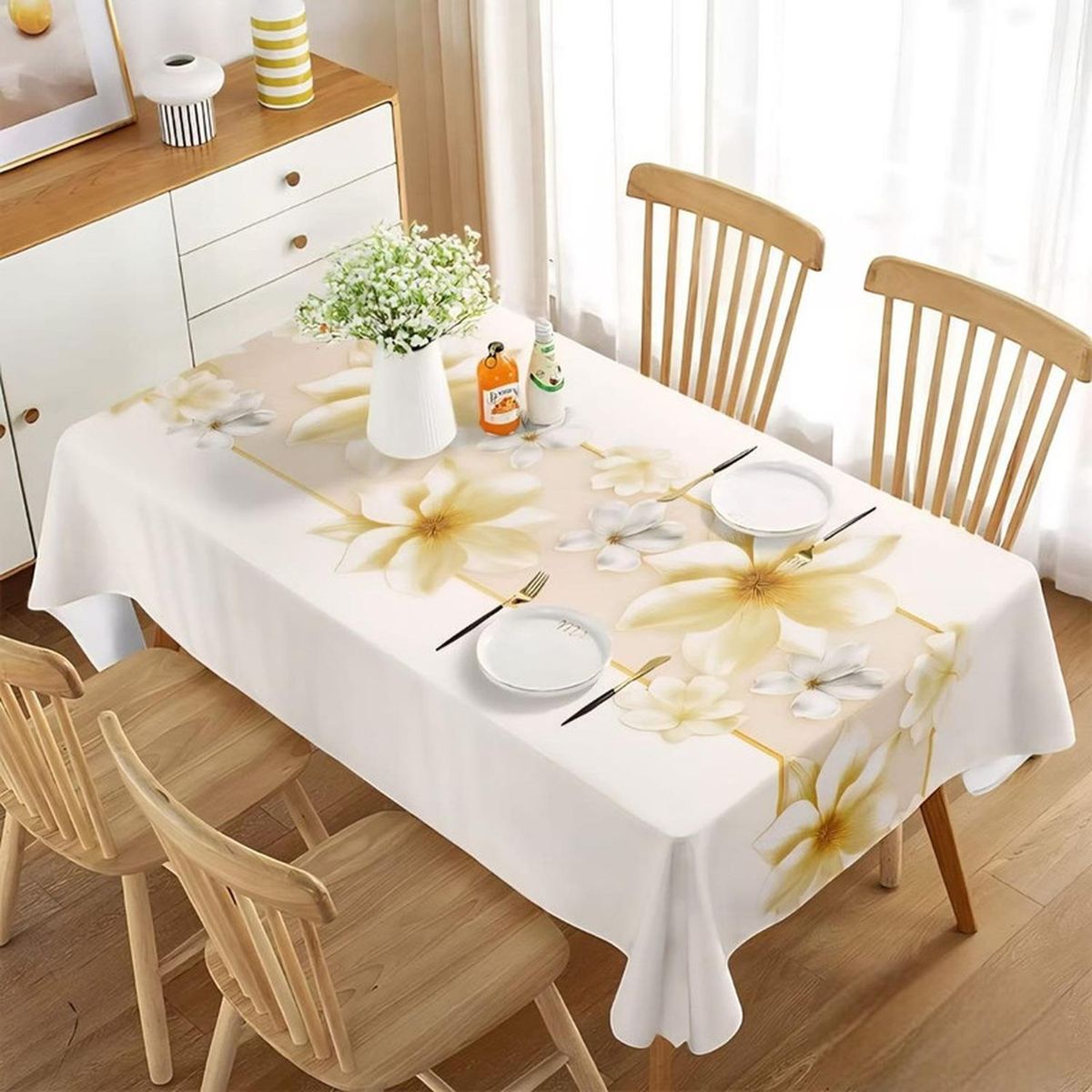 GENERICO - Mantel De Mesa Rectangular 140cm X 220cm Impermeable - Multicolor