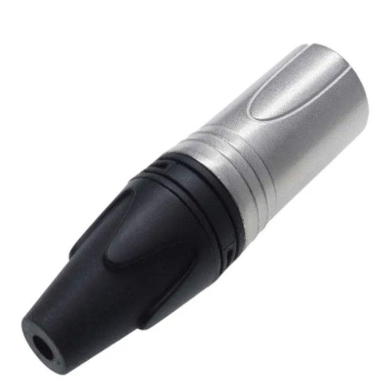 GENERICO - CONECTOR XLR MACHO 3 PINES, TIPO CANON, MICROFONO