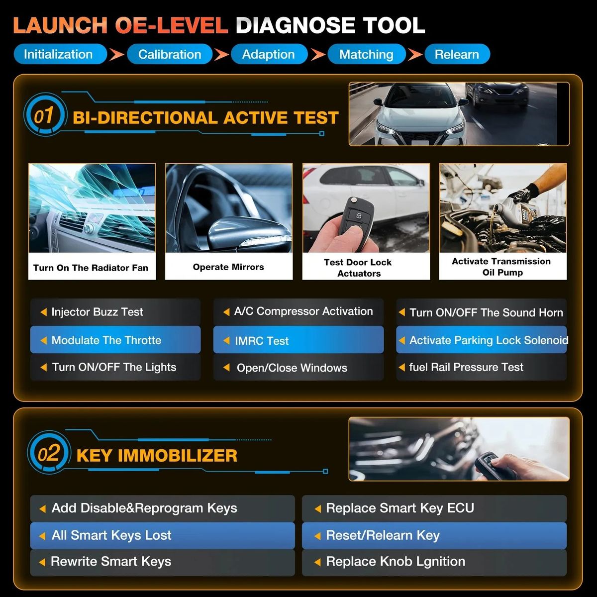 LAUNCH - Scanner Automotriz Launch X431 Elite TOYOTA