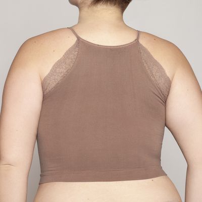 Imagen 2 del producto Polera Crop Encaje Seamless Lasst