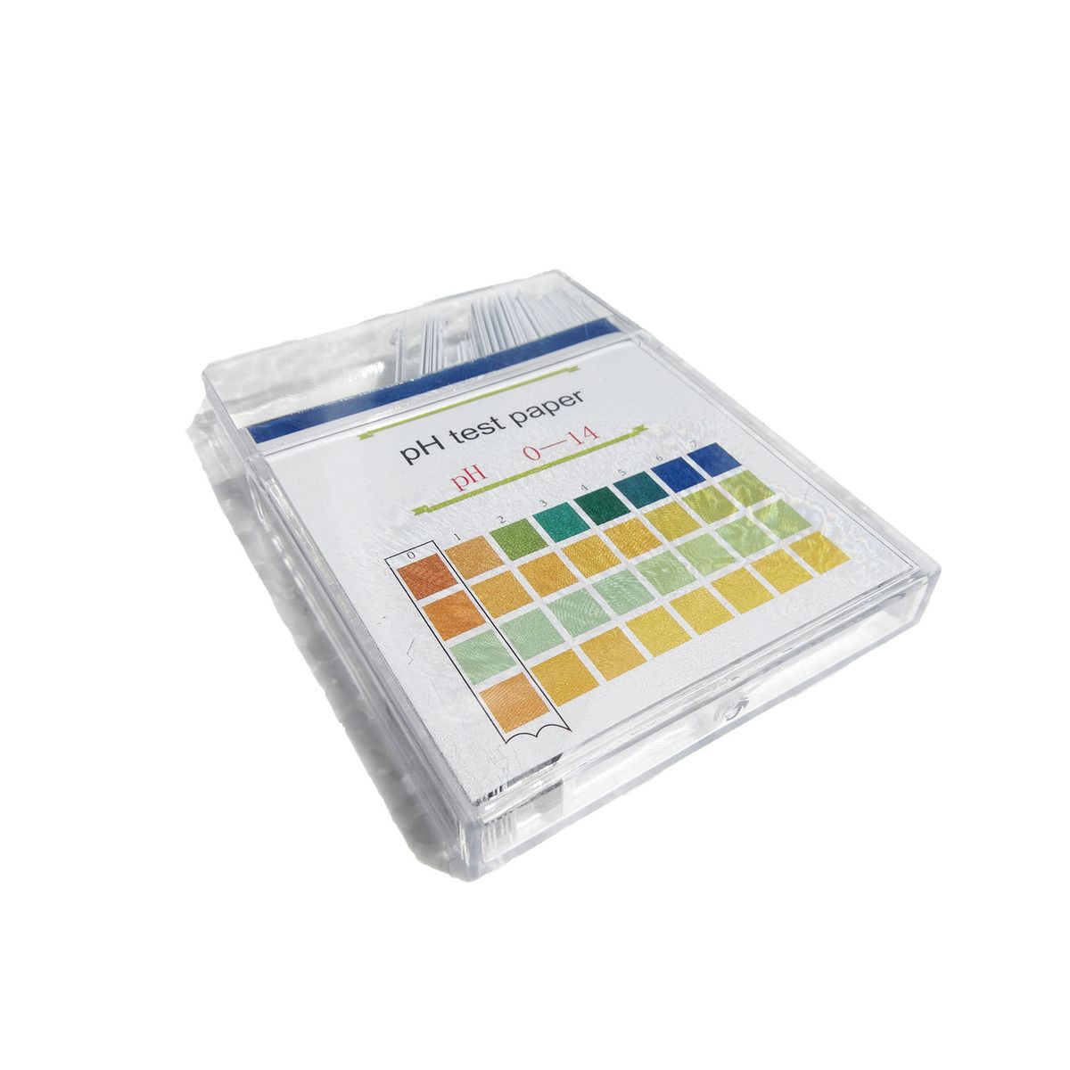 GENERICO - Cinta PH indicadora 0-14 tiras, 100 unidades