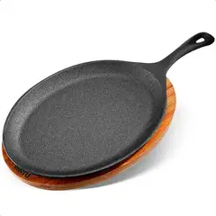 WAYU - Sarten Iron Cast Plato Hierro Fundido Plato De Fajita