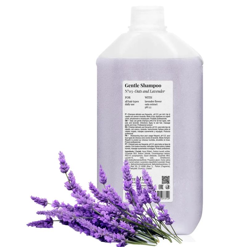 FARMAVITA - Farmavita Gentle Shampoo Nro 03 Oats And Lavender 5000 Ml