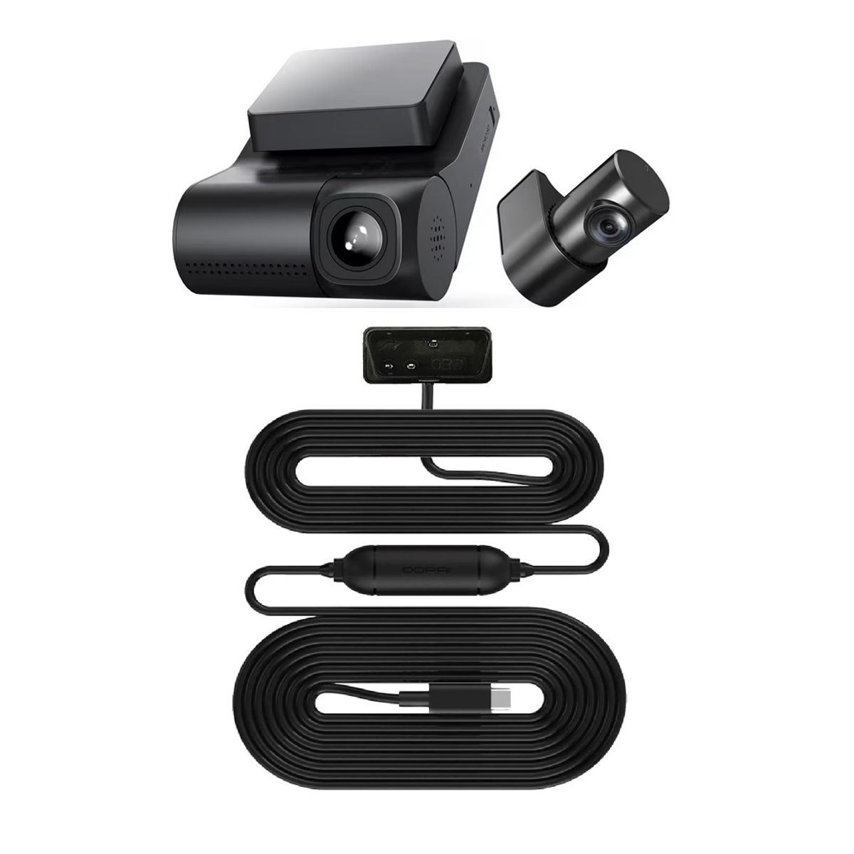 70MAI - Dashcam DDPAI Z40 Dual 27K 5MP con GPS ADAS y Kit OBD DC001