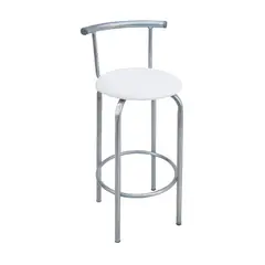 AGM - Taburete Bar Blanco altura perfecta