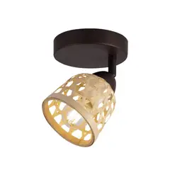 BP ILUMINACION - Foco Sobrepuesto 1 Luz Mavat Natural E14
