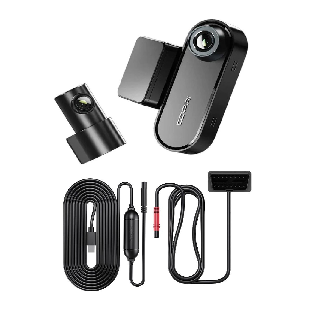 70MAI - Dashcam DDPAI N5 Dual 4K Frontal + 1080P Trasera con Kit OBD