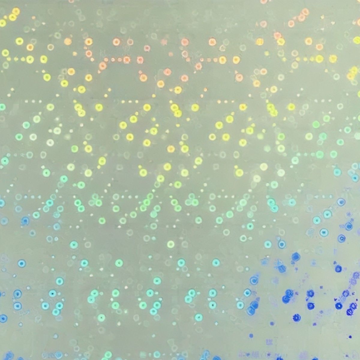 TODOK - Papel Laminado Frio A4 de 20 Hojas Holográfico Círculos