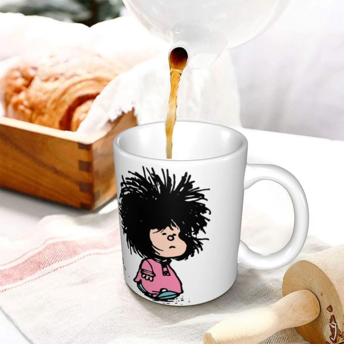 GENERICO - tazon mafalda pijama