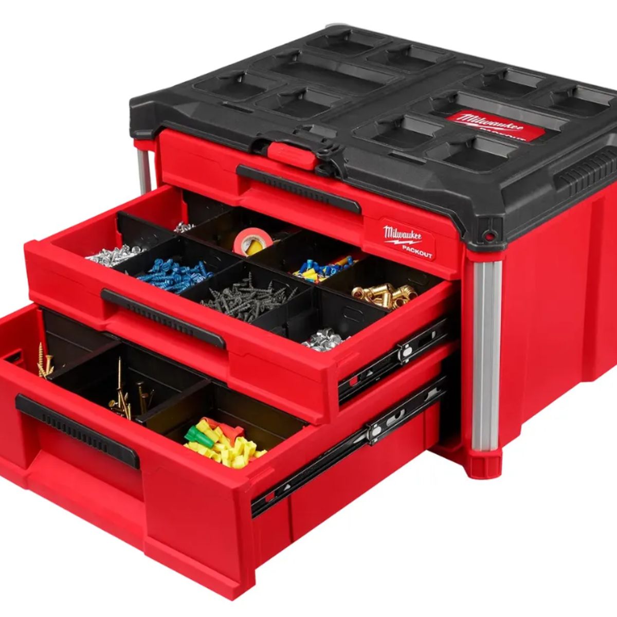 MILWAUKEE - Caja Herramientas Con 3 Cajones (48-22-8447) Milwaukee