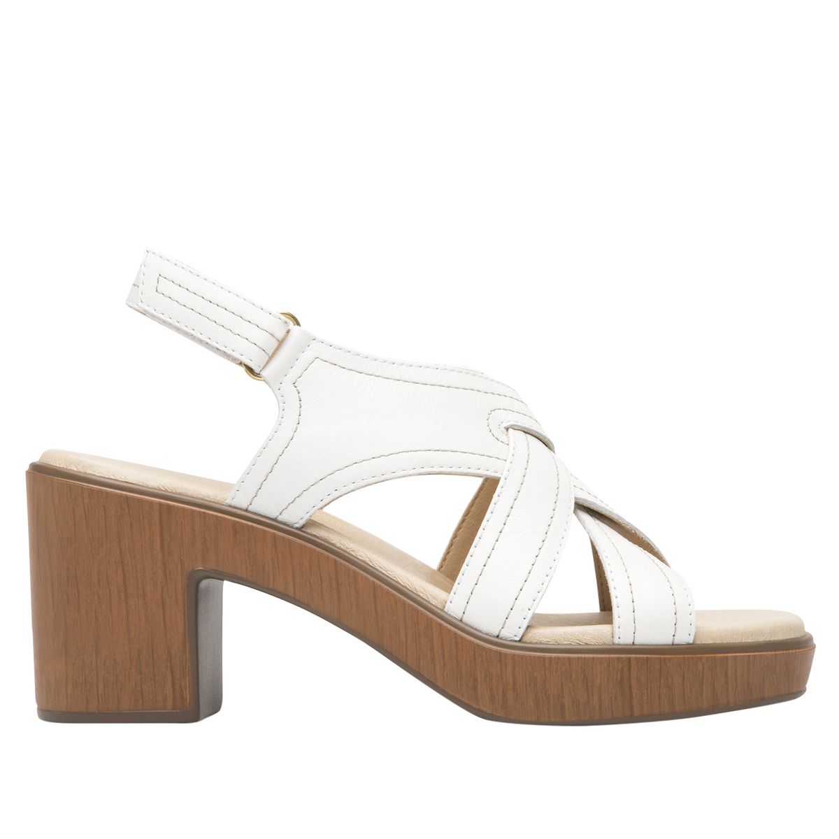 FLEXI - Sandalia Mujer Kaia 133504 Blanca Flexi