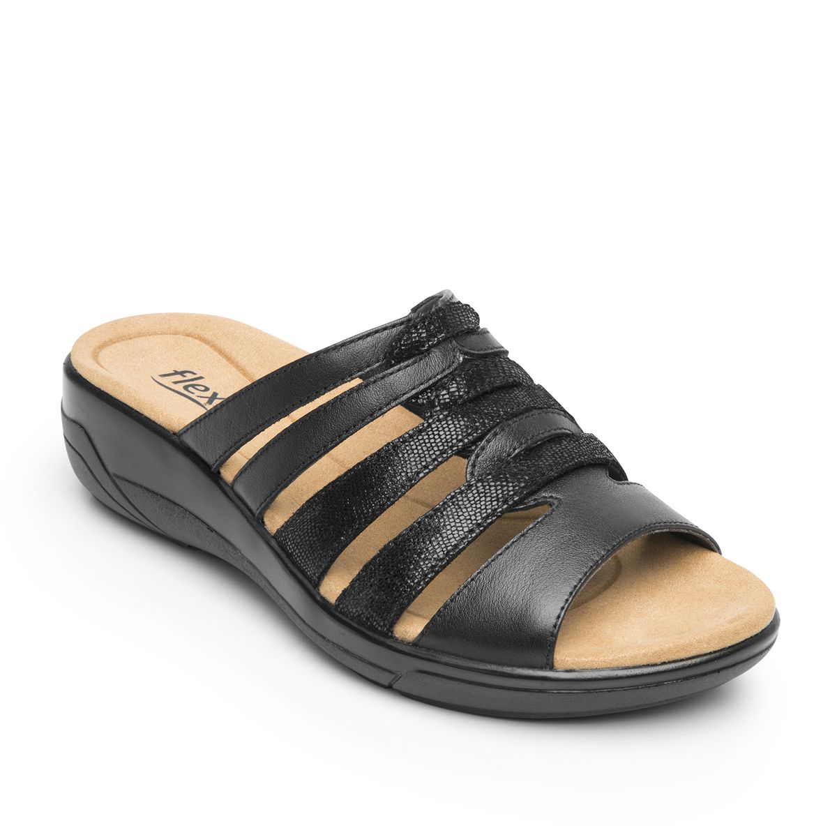 FLEXI - Sandalia Mujer Siwa 133701 Negra Flexi