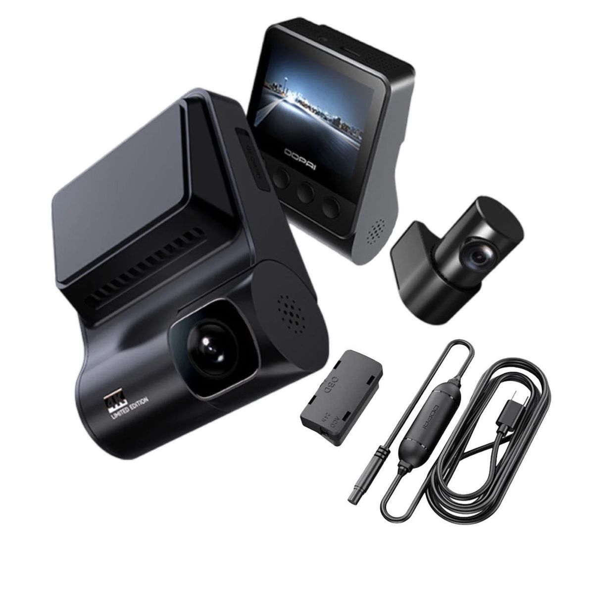 70MAI - Dashcam DDPAI Z50 Dual 4K con GPS ADAS y Kit OBD DC001