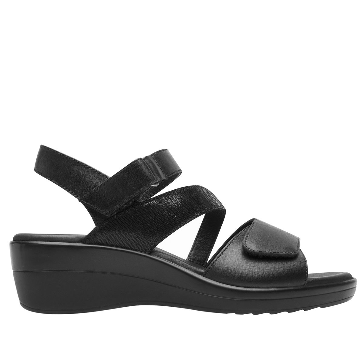 FLEXI - Sandalia Mujer Amapola 116023 Negra Flexi