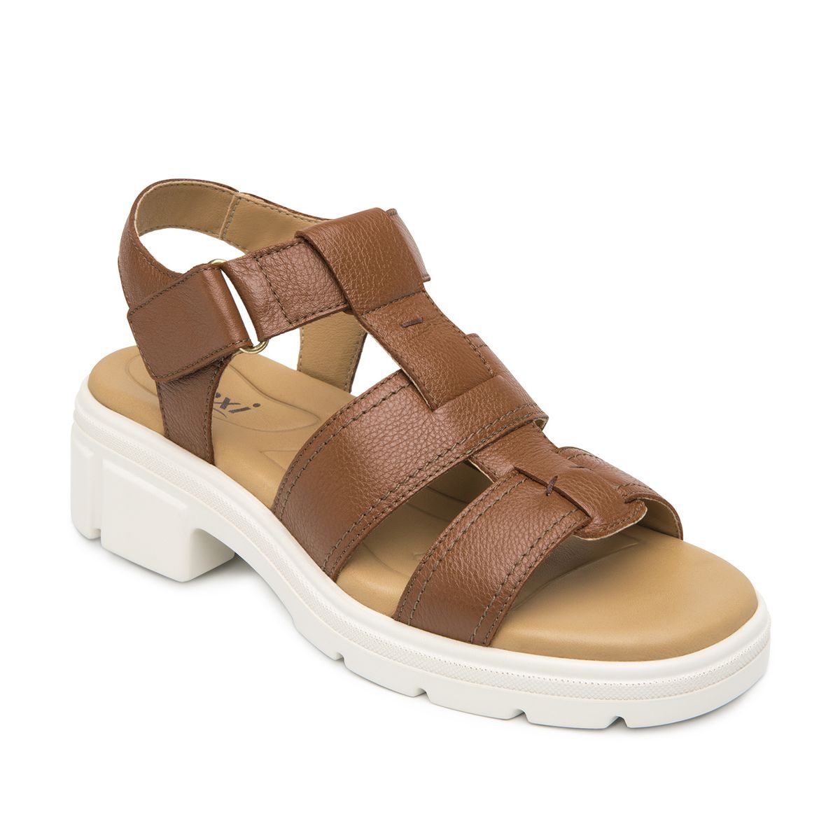 FLEXI - Sandalia Mujer Sidney 133806 Café Flexi