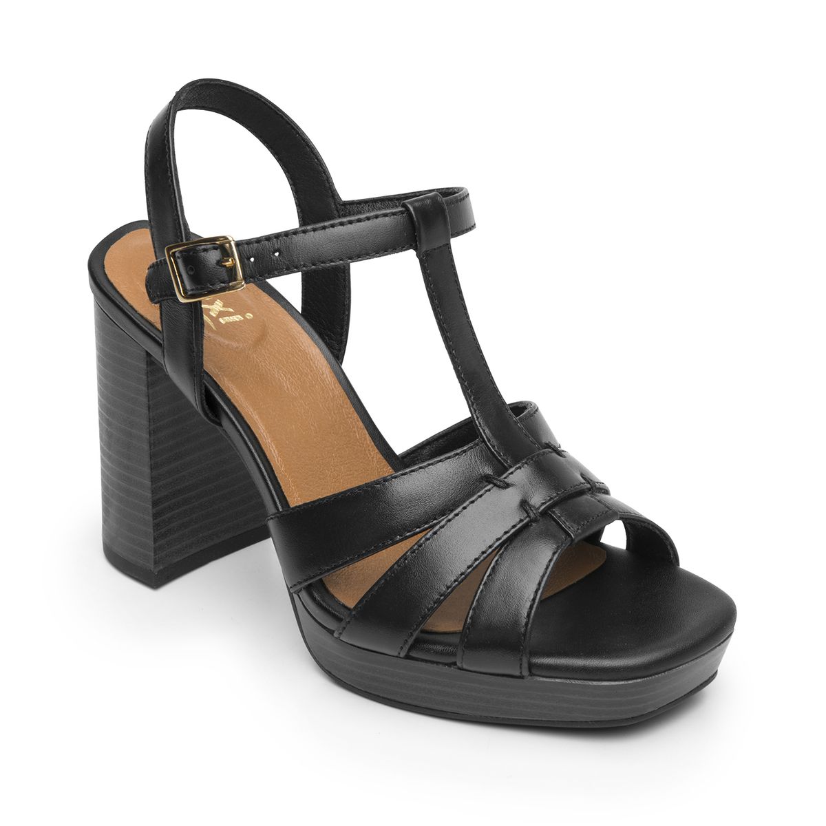 FLEXI - Sandalia Mujer Katnis 134401 Negra Flexi