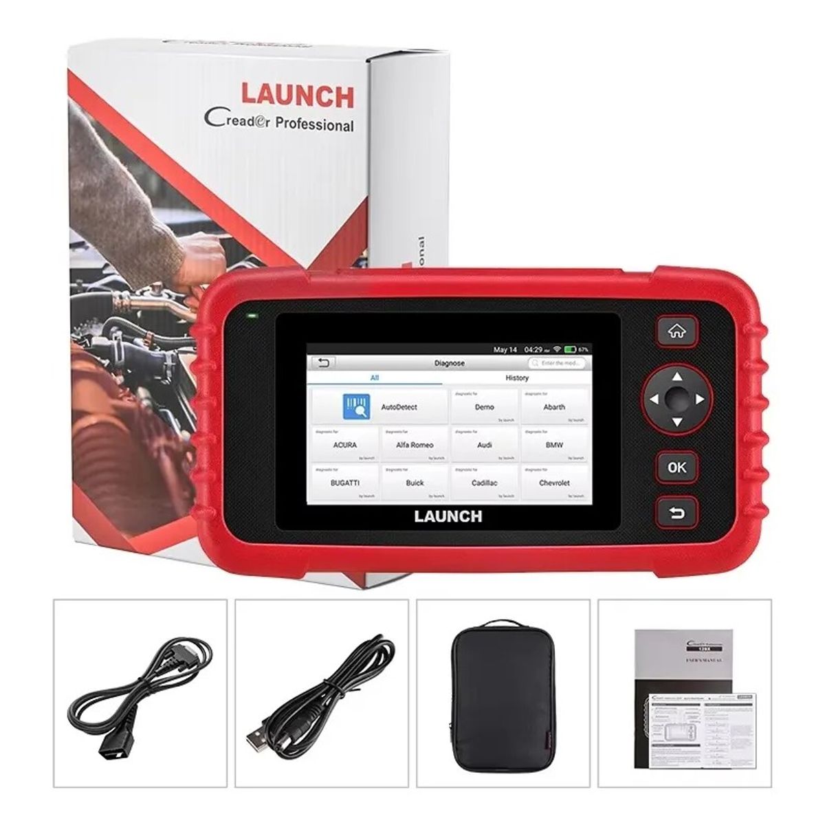 LAUNCH - Scanner Automotriz Launch Crp123x V20 Obd2