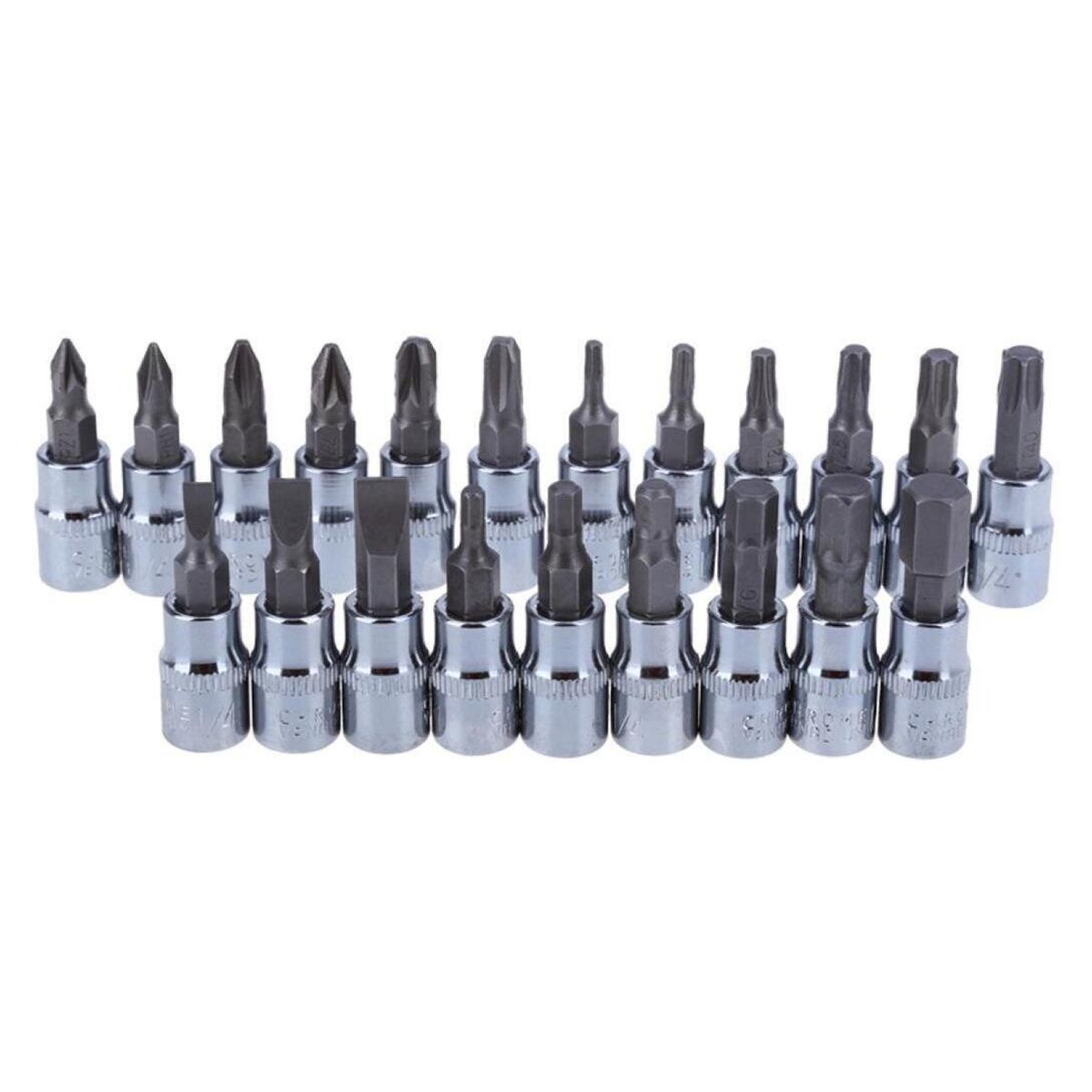 GENERICO - Dados 46 Piezas Herramientas Chicharra De 1/4