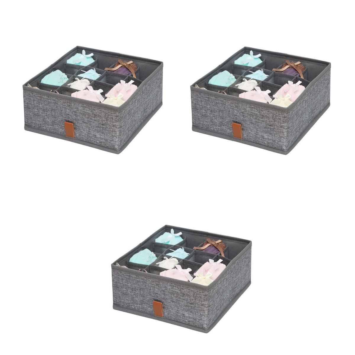 GENERICO - Pack Organizador 16 Rejillas 3 unidades