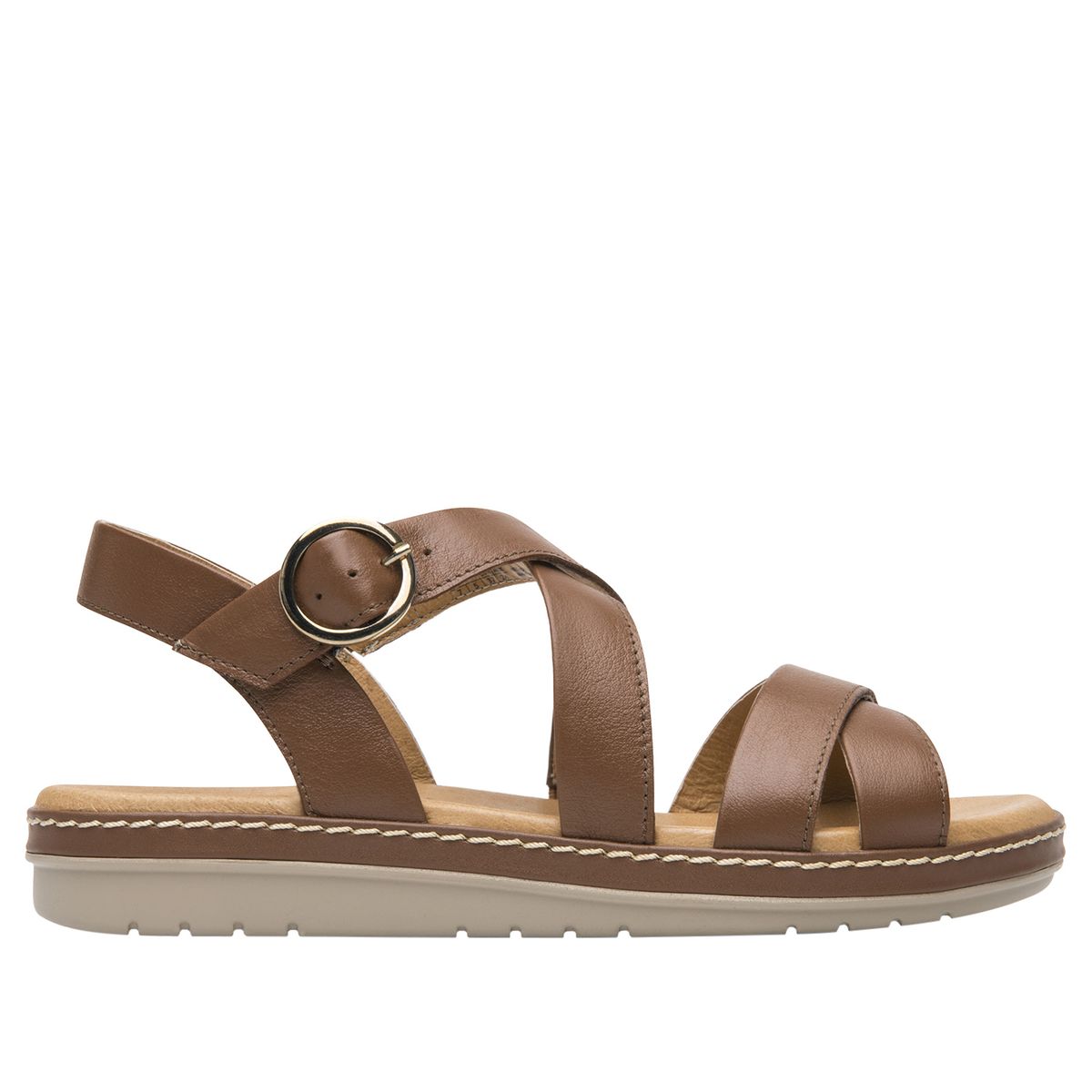 FLEXI - Sandalia Mujer Peonia 100227 Café Flexi