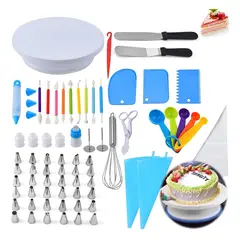 GENERICO - Set Decoración Pasteles Kit Pastelería Set Repostería 66 Pcs