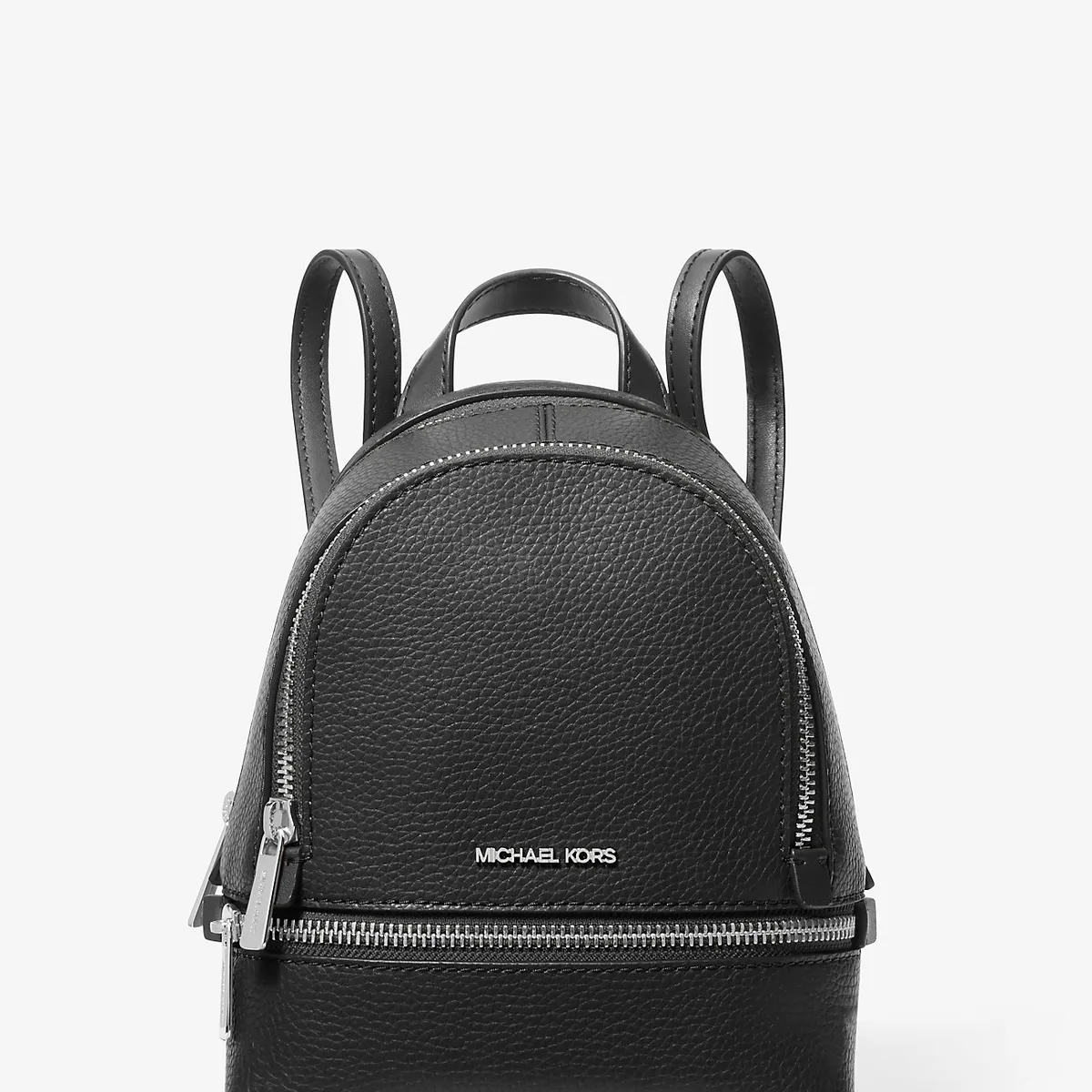 MICHAEL KORS - Mochila Michael Kors Rhea Small Leather Black