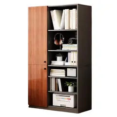 GENERICO - Estante Librero Organizador Madera Con Repisas 180x80x32