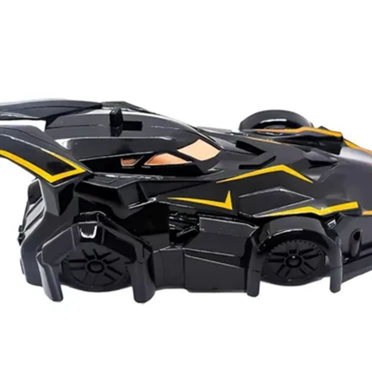 GENERICO - Auto rc pared usb batman recargable negro