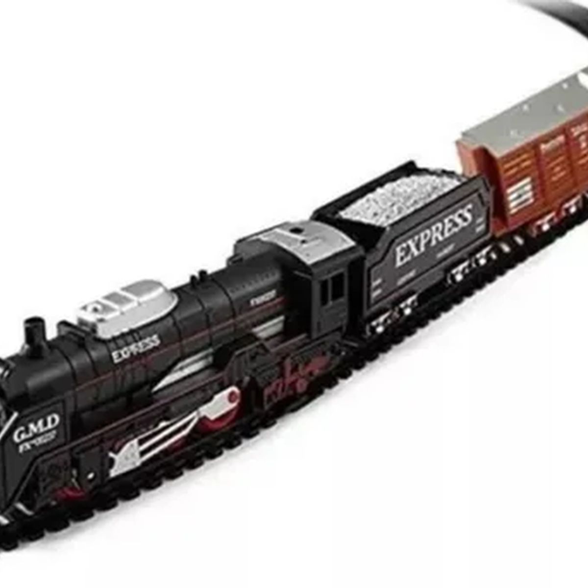 GENERICO - Tren navidad eléctrico 14pcs niños