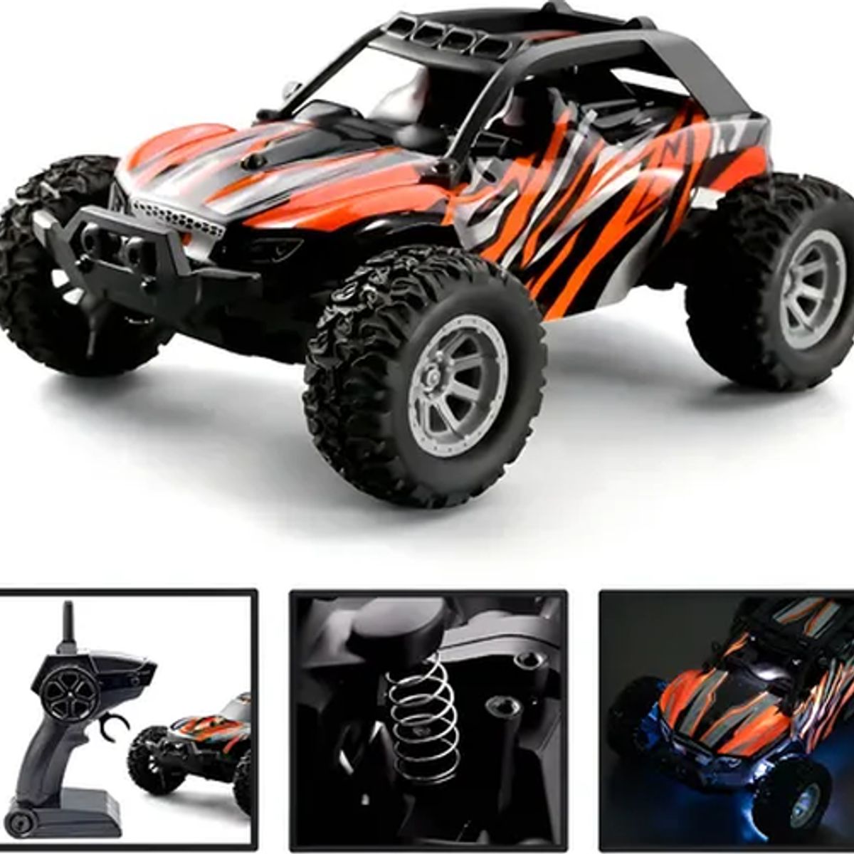 GENERICO - Coche micro warrior rc aspor 20kmh