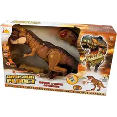 GENERICO - Dinosaurio rc sensores táctiles grande