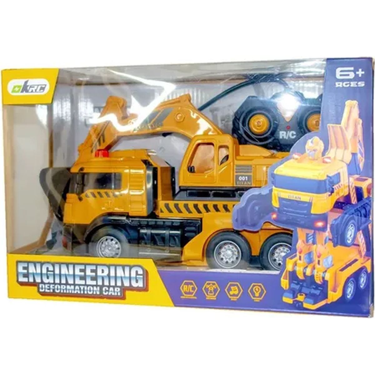 GENERICO - Auto transformer robot excavadora 685-1