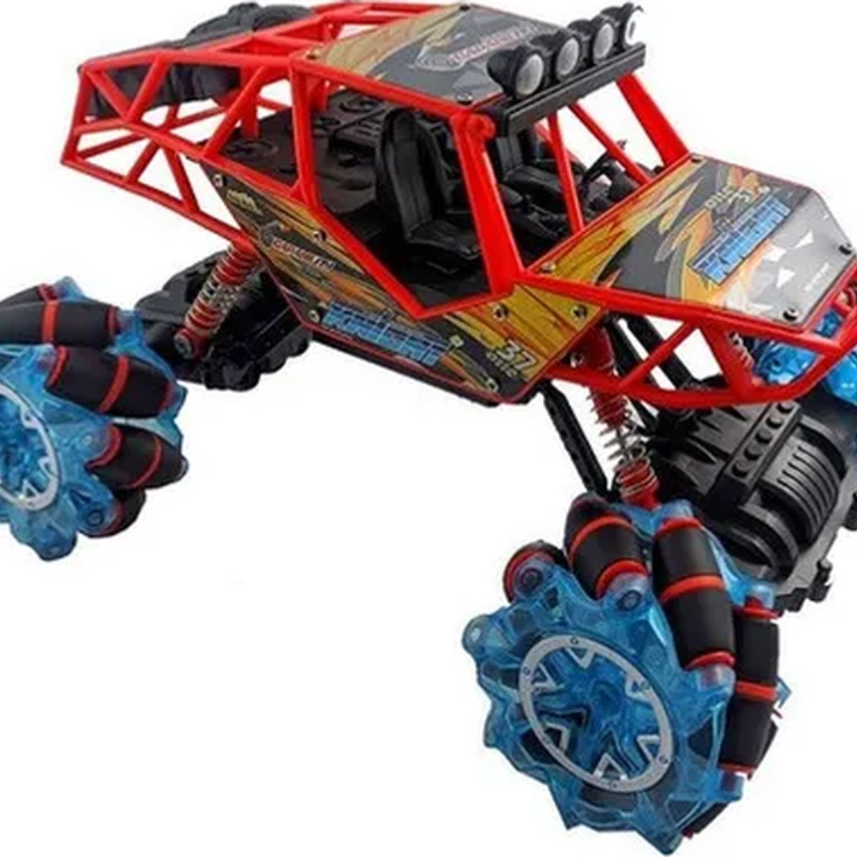 GENERICO - Auto rc 4x4 recargable rock rover