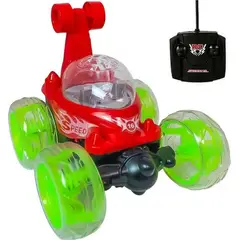 GENERICO - Auto rc crazy car luces sonido rgb