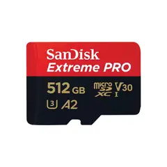 SANDISK - Tarjeta Extreme PRO microSDXC 512GB