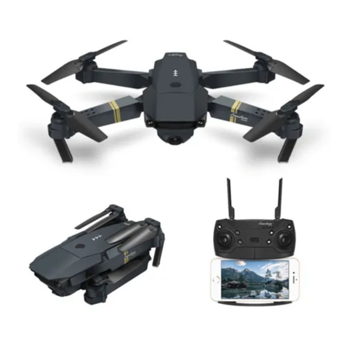 GENERICO - Drone e58 pro cámara 4k wifi