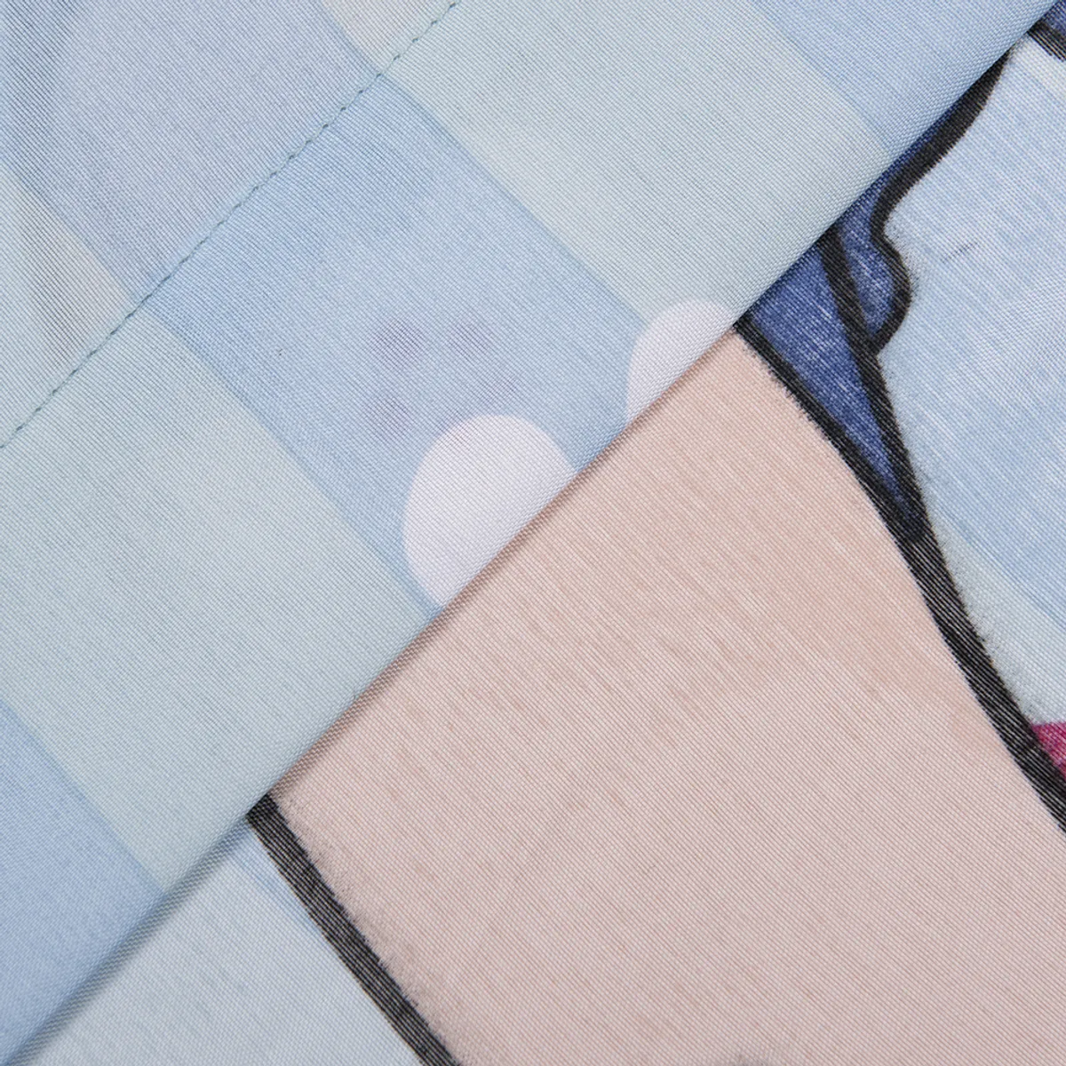 MASHINI - Juego De Sábanas Disney 1.5 Plazas - Mashini Nuevos Stitch Fluffly